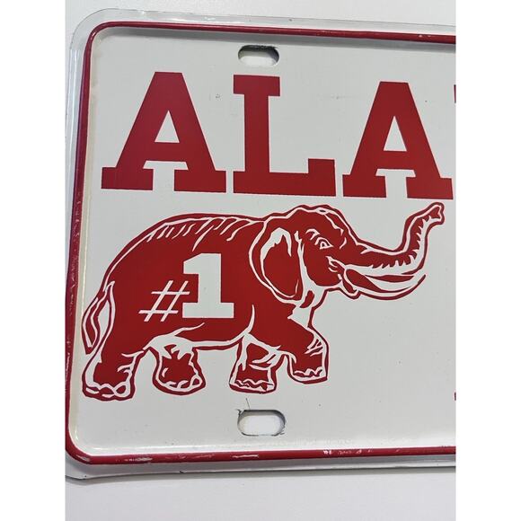 Vintage NOS Alabama National Champs License Plate 1978 University Of Alabama - Picture 7 of 10